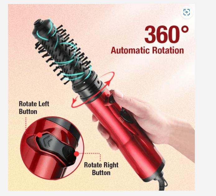 Brosse à cheveux 3 en 1 - Votre brushing parfait, sans effort, en moins de 5 minutes.
