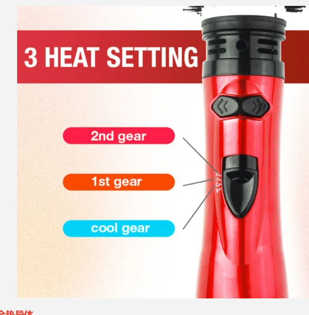 Brosse à cheveux 3 en 1 - Votre brushing parfait, sans effort, en moins de 5 minutes.