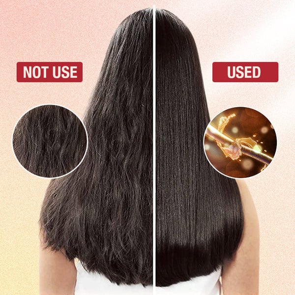 Brosse à cheveux 3 en 1 - Votre brushing parfait, sans effort, en moins de 5 minutes.